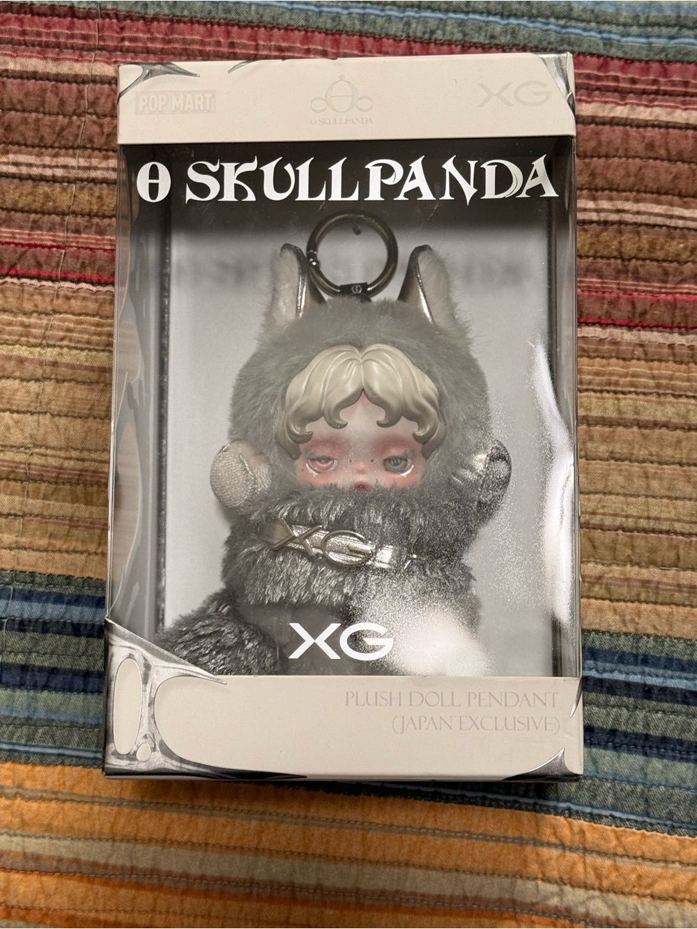 Pop Mart Skullpanda x XG Plush Pendant (Japan Exclusive) - Picture 3 of 7